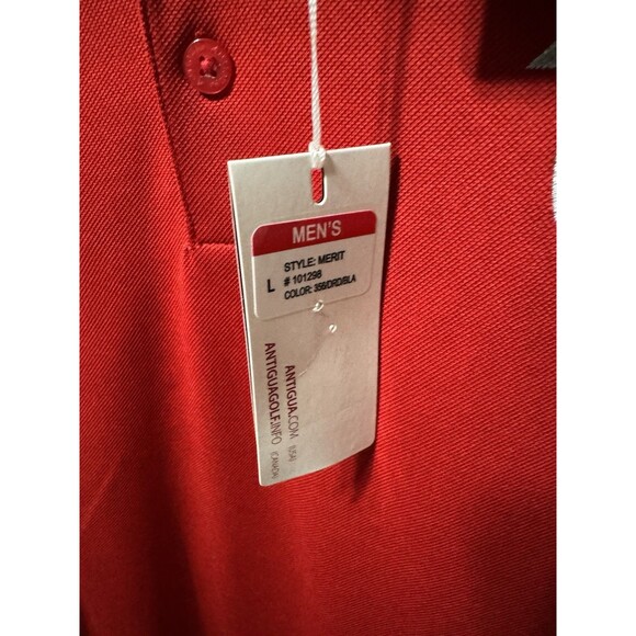 Atlanta Falcons NFL Antigua Adult Sz. L  Polo Shirt NFL Licensed NWT - Picture 6 of 11